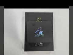 Recyclingmaterialien Buchförmige Verpackung mit Magnetdeckel