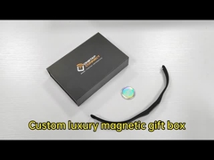 Custom Logo Luxus Matte Verpackung Flip Top Karton Magnetisch geschlossenes Geschenkpapier