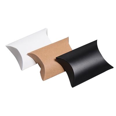 Warmfolie/UV/Lack Oberflächenveredelung Kleines Papier Kissenbox Verpackung für Hochzeitsgeschenke