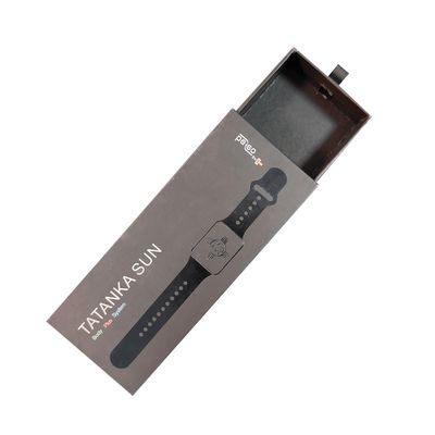 Geschenk Handwerk Industrie Schublade Stil Personalisierte Uhr Gurt Papierbox für Uhren