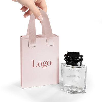 Custom Logo Schublade Schiebepapier Luxus High End Geschenk Papierbox Halskette Armband Schmuck Parfüm Verpackungskiste mit Griff