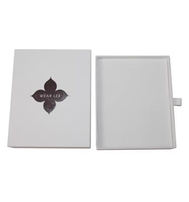 Individuelle Schmuckschatulle mit Logo für Ringe, Ohrringe, Armbänder, Halsketten, stabile Kartonverpackung, Pappschachtel für Flaschen
