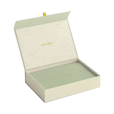 Individuelle, recycelbare, luxuriöse, starre Geschenkbox mit Magnetverschluss, handgefertigt, für Parfüm, Schmuck, Kosmetik, Verpackung, Aufbewahrung, faltbare Papierbox