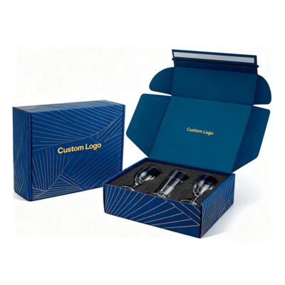 Selbstverschließende Postmaschine, gewölbte Papierkisten für Kleidung, Kosmetik, Parfümkappe, Verpackung, Tränenstreifen, Druckkarton