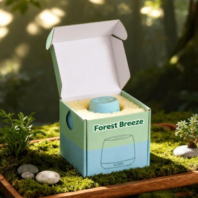 Kundenspezifische personalisierte luxuriöse farbenfrohe kleine Versandkartons aus Wellpappe mit Logo für Kosmetika