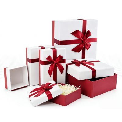 Fabrikangefertigte Luxus-Geschenkbox aus stabilem Karton mit Deckel, beschichtetem Karton, mit matter Laminierung, Prägung und Heißfolienprägung für Geschenkverpackungen