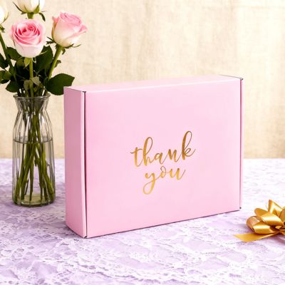 Wellpappe recycelbare biologisch abbaubare Geschenkverpackung Schuhe Kleidung Schwamm gefütterte Versandtasche