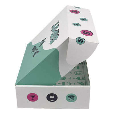 Kosmetische Papier-Mailer-Box Öko-freundliche Wellpappe-Box für den Versand