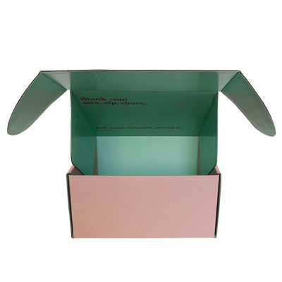 CMYK Farbkarton Mailer Versandboxen Exquisite Handwerk Papierbox Verpackung