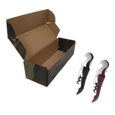 Mailerbox Verpackung Elektro-Weinöffner-Set mit anpassbarem Korkkappen und Logo