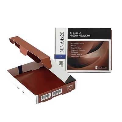 Farbenfrohe, benutzerdefinierte, gedruckte Logos, Versandpapier-Geschenkbox für Kosmetikverpackungen 300g CCNB-Flöte