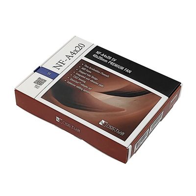 Farbenfrohe, benutzerdefinierte, gedruckte Logos, Versandpapier-Geschenkbox für Kosmetikverpackungen 300g CCNB-Flöte