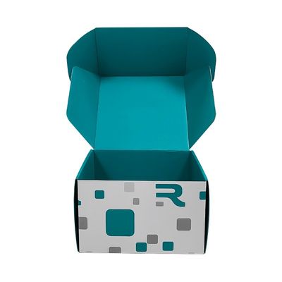 Recycelbare Mailer-Schiffboxen Flachgepackte Kraft-Wellen-Mailer-Boxen