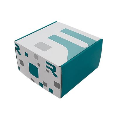 Recycelbare Mailer-Schiffboxen Flachgepackte Kraft-Wellen-Mailer-Boxen