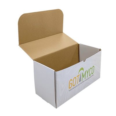Recyclingfähige Walzkartonverpackungskiste Mailer Versandbox für Kosmetika