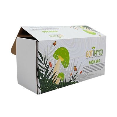 Recyclingfähige Walzkartonverpackungskiste Mailer Versandbox für Kosmetika
