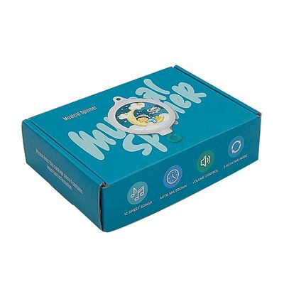 Zusammensetzbare Klapppapierbox Kraft Walzpapierbrett Mailer Verpackungskiste