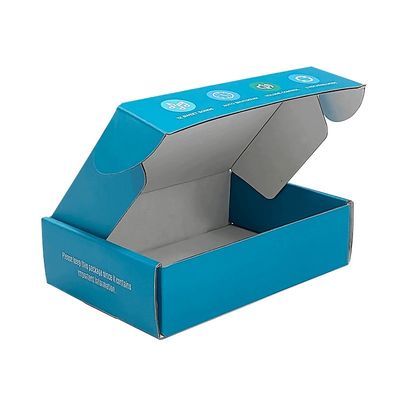 Zusammensetzbare Klapppapierbox Kraft Walzpapierbrett Mailer Verpackungskiste