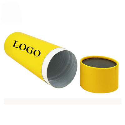 Handgefertigte CMYK Kartonpapier-Zylinder-Rohrbox-Verpackung für Socken und Unterwäsche