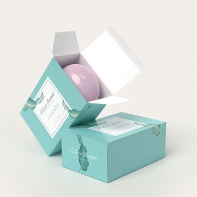 CMYK Umweltschutzgeschneiderter Entwurf Druck Einzelhandel Klappkarton Handgefertigte Seifebox