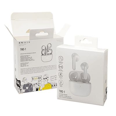 Weißpapier Tuck End Box Lackierung Kopfhörer Ohrhörer Ohrhörerbox Verpackung