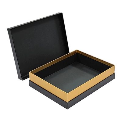 2 Stück starres Kartondeckel und Basiskarton mit Matt-Lamination und Sponge Liner