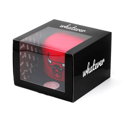 Baseball-Snapback-Kappenboxen für Hüte Low MOQ Custom Klapphut Einzelhandel Verpackung