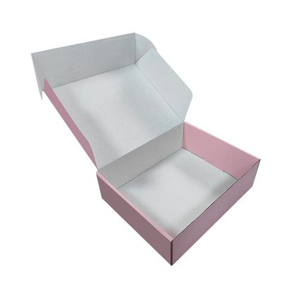 Pink recycelbare Flachpackverpackungskisten für elektrische Reinigungstools