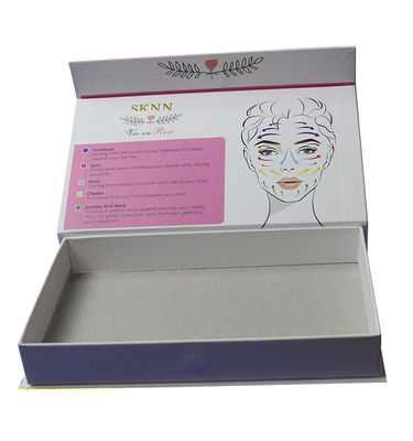 Starrkasten Luxus Gesichtspflege Massager Creme Sonnencreme Kosmetik Papierbox Magnetische Verpackungskisten