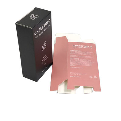 Custom gedruckte Tuck End Auto Lock Boxen 350gsm 400gsm 500gsm Kunst beschichtete Papierbox
