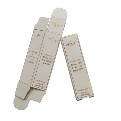 Einzelhandel Display Warmstempel Lippenstift Kosmetikpapier Verpackungskiste mit bunten Design