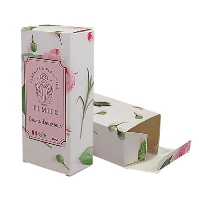 Beschichtete Papier-Kosmetikverpackungskisten Automatische Unterseite Tuck End Faltschachtel 350g 500g