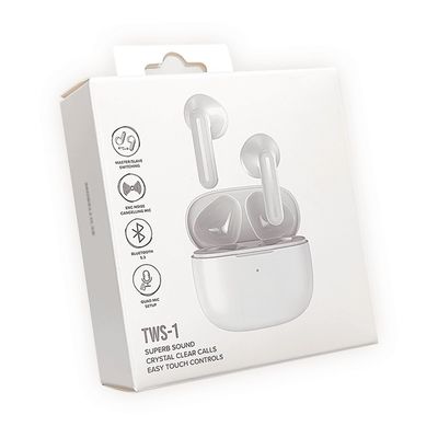 Custom Logo Druck Papierbox Umgekehrte Direkt Tuck Design für Earphone Headset Ohrhörer