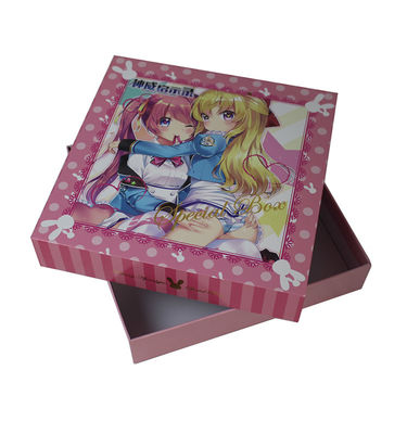 Anpassbare farbenfrohe Papierherzförmige Geschenkboxen mit lackiertem Finish