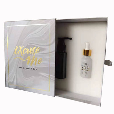 Schieberegler Spray-Dropper Flasche Verpackungskiste Kosmetik Geschenk Set Verpackungskiste