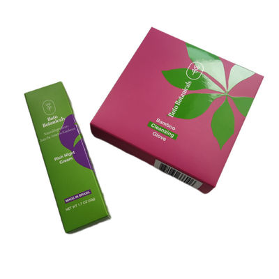 Custom Design Falten Farbiges Logo Druck Augenkontaktlinsen Papierbox für die Verpackung