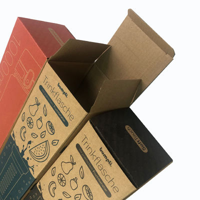 Gewässerte Kraft E Flöte Wasserflasche Verpackungskiste