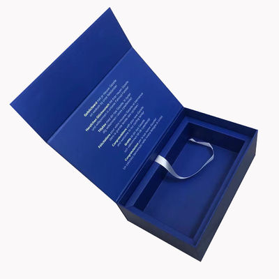 Recyclingmaterialien kundenspezifische Luxusmagneten starre flache Deckel Magnetpapierverpackung Geschenkbox mit Papiereinsatz
