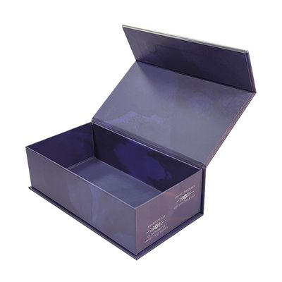 Recyclingmaterialien kundenspezifische Luxusmagneten starre flache Deckel Magnetpapierverpackung Geschenkbox mit Papiereinsatz