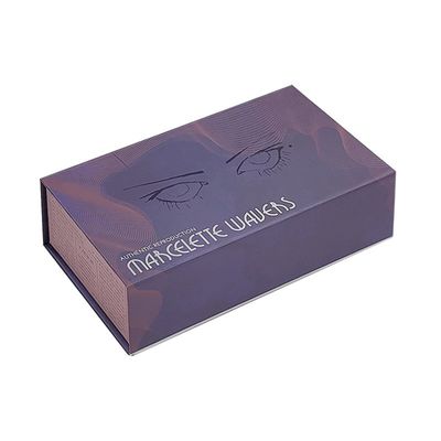 Recyclingmaterialien kundenspezifische Luxusmagneten starre flache Deckel Magnetpapierverpackung Geschenkbox mit Papiereinsatz