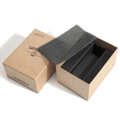 CMYK-Rechteckdeckel und -Basis-Box Kartonpapierleere Handuhrverpackungskiste