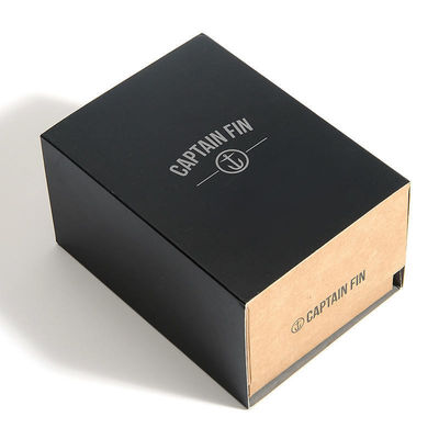 CMYK-Rechteckdeckel und -Basis-Box Kartonpapierleere Handuhrverpackungskiste