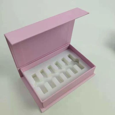 Custom Logo Print Magnetische Buchform Geschenkbox für Parfüm und Kosmetik