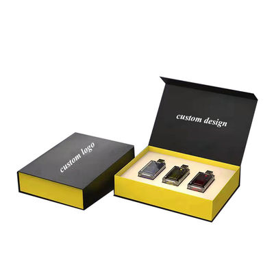 Kunstpapier anpassbare starre Magnetbox für Kosmetik Köln Parfüm Tester Attar Flasche