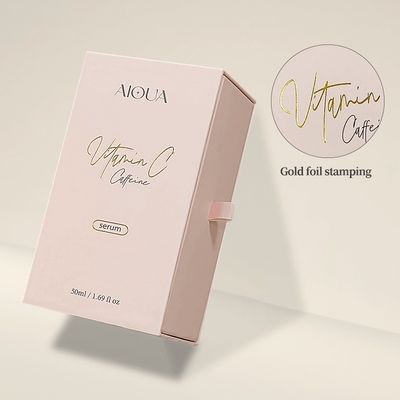 Augenschatten 50ml 1,69oz Anpassung Haar Bart Parfum ätherisches Öl Fläschchenboxen Verpackung Glas Tropffflasche starre Box
