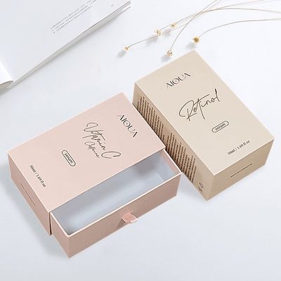 Augenschatten 50ml 1,69oz Anpassung Haar Bart Parfum ätherisches Öl Fläschchenboxen Verpackung Glas Tropffflasche starre Box