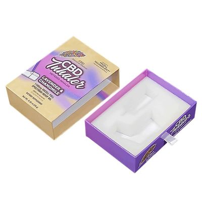 Persönliche Form Schubladen-ähnliche Präsentation Pack für Schulterhals Verpackung Designs
