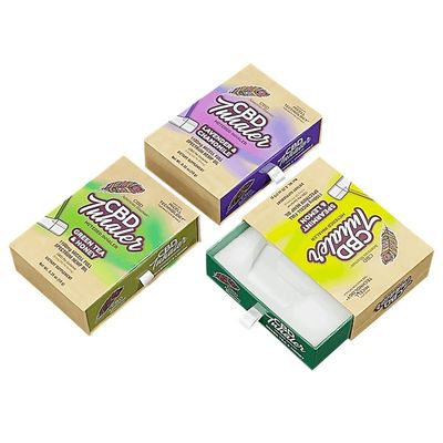 Farbiges Drucken aus Karton Schiebe Schublade Verpackung Papierbox für Schmuckgürtel Tasche Verpackung