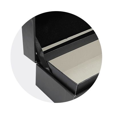 Papier Clamshell Flip Top Candle Box Verpackung für Luxus Set Drei Kerzen Geschenk Handwerk