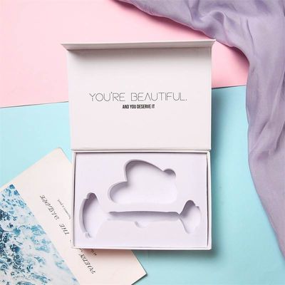 Buchflapbox Custom Logo gedruckte magnetische starre Box für Guasha Jade Gua Sha Roller Tool